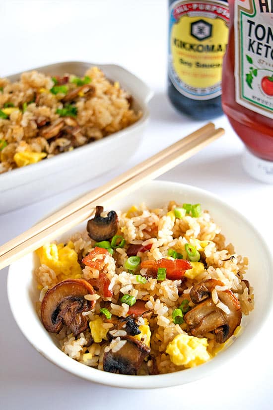 Authentic Japanese-American Breakfast Fried Rice