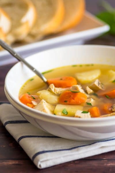 Easy Chicken Peasant Soup