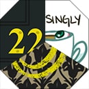 Charming shortbread tea bag cookies, dipped in chocolate, with printable "Sherlock" tea tags from BakingMischief.com.