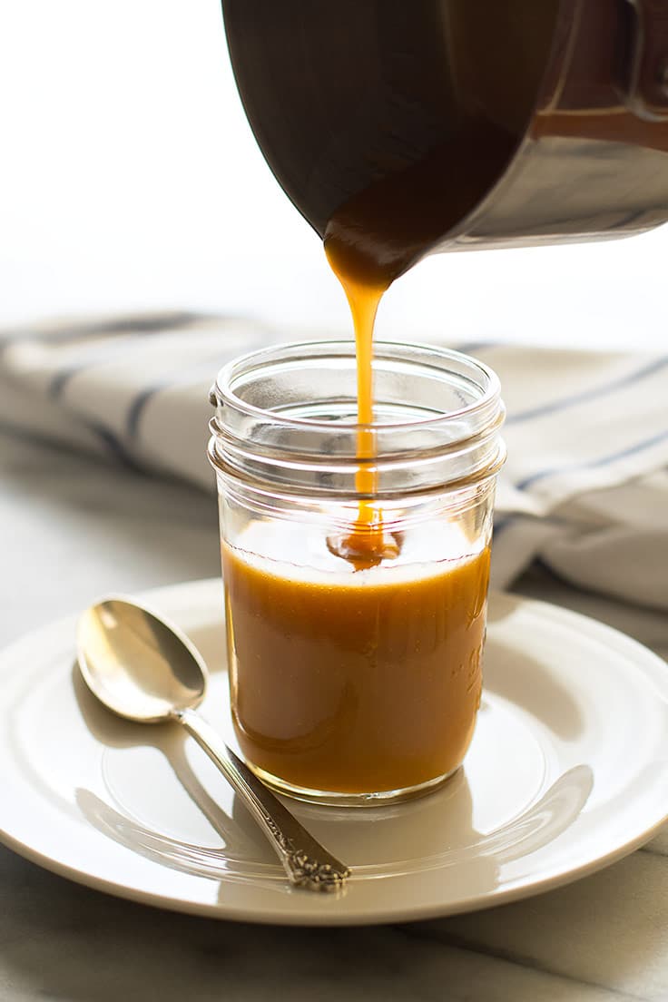 Quick and Easy} Caramel Sauce Recipe - Belly Full