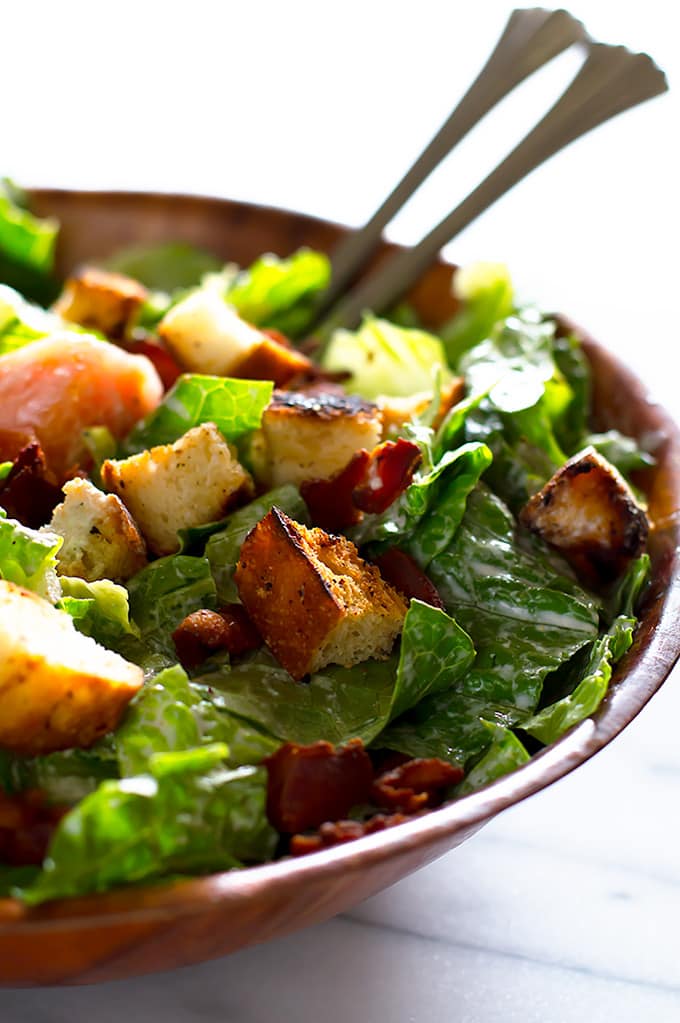 Light And Healthy BLT Salad