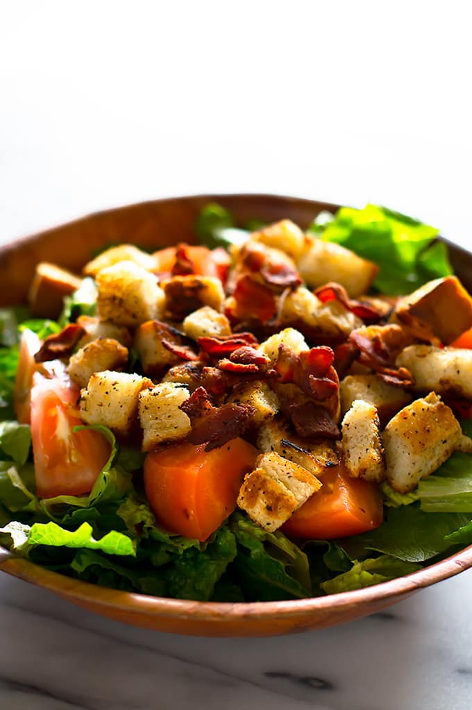 Light And Healthy BLT Salad