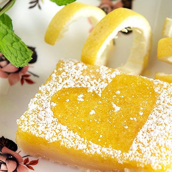 Perfectly Pretty Lemon Bars