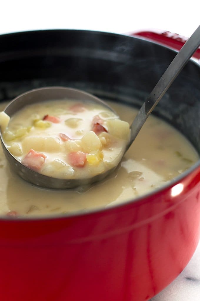 potato delicious soup ham Easy Ham and and Comforting Soup Potato