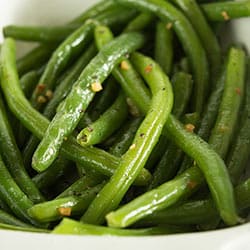 No Fail Butter and Garlic Green Beans