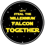 Poe's Jacket Cookies - Cookiefied versions of Star Wars: The Force Awakens' best character: Poe's Jacket. Post includes printable stickers. From BakingMischief.com