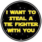 Poe's Jacket Cookies - Cookiefied versions of Star Wars: The Force Awakens' best character: Poe's Jacket. Post includes printable stickers. From BakingMischief.com