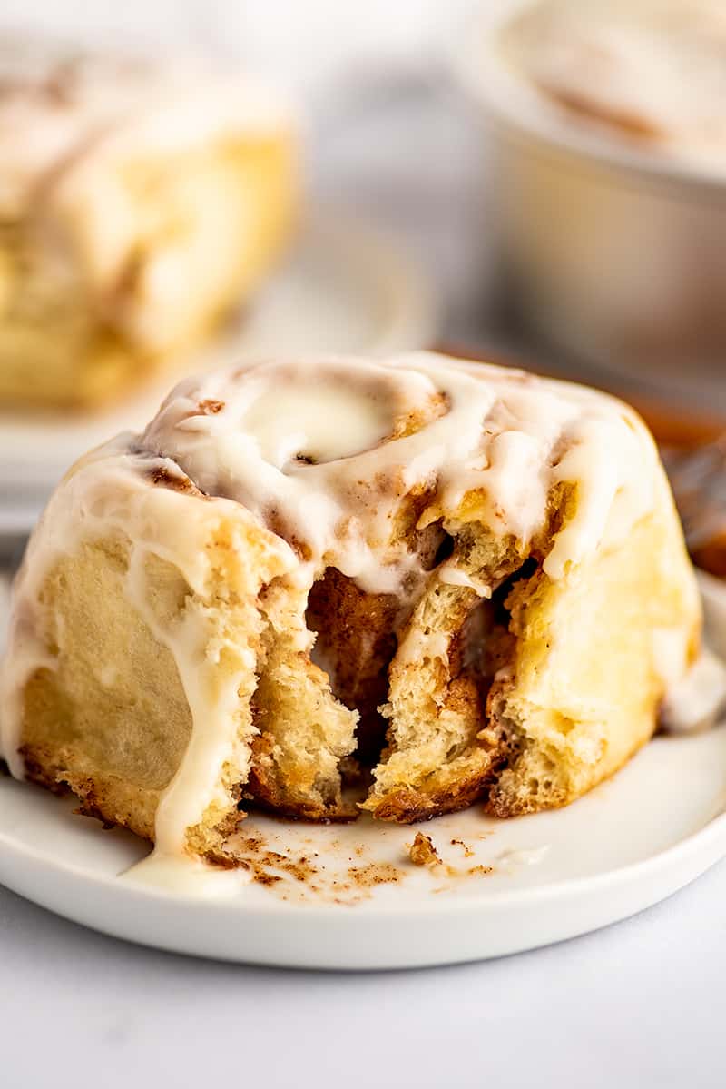 Cinnamon Roll for One