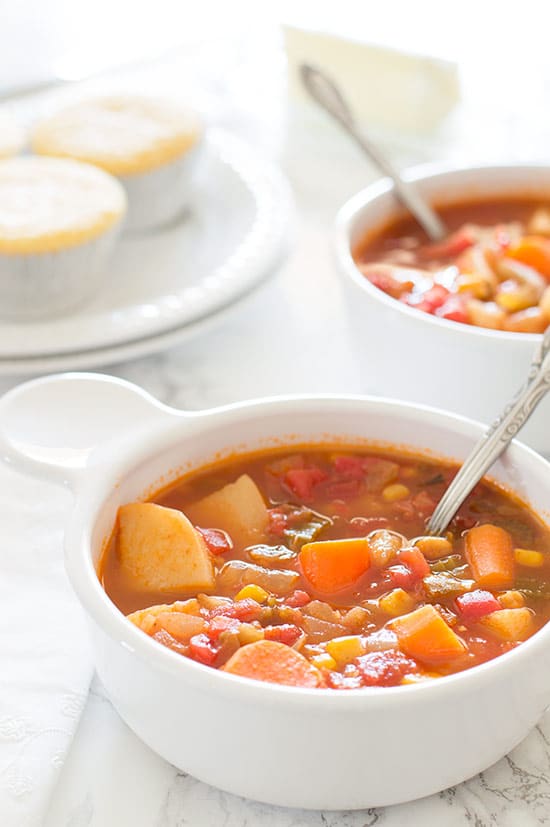 Mexican Vegan Vegetable Stew - Baking Mischief