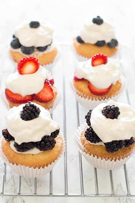 Pound Cake Cupcakes AKA Cupcakes for Breakfast