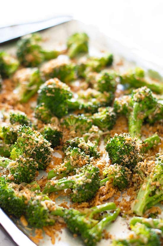 Quick Panko and Parmesan Broccoli