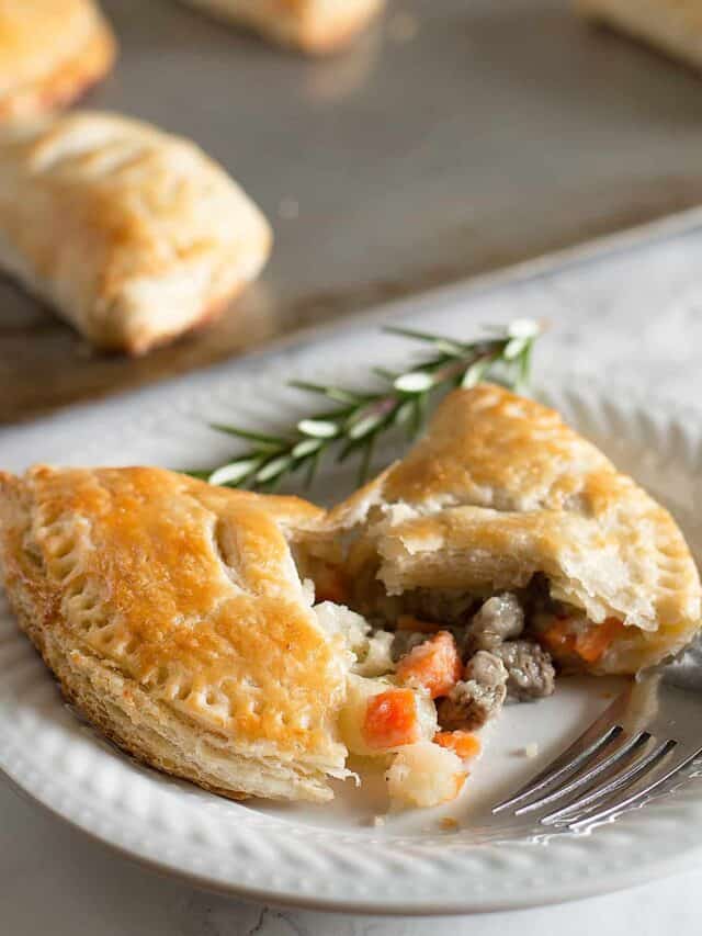 Homemade Beef Pasties - Baking Mischief