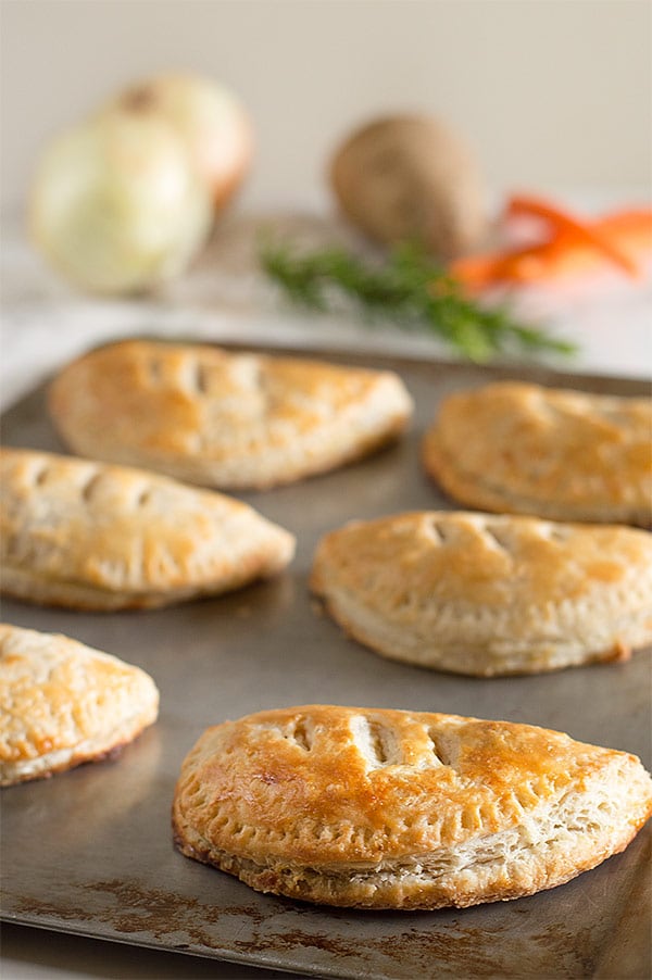 Pasties (handheld meat pies) - The WoodWorking Baker