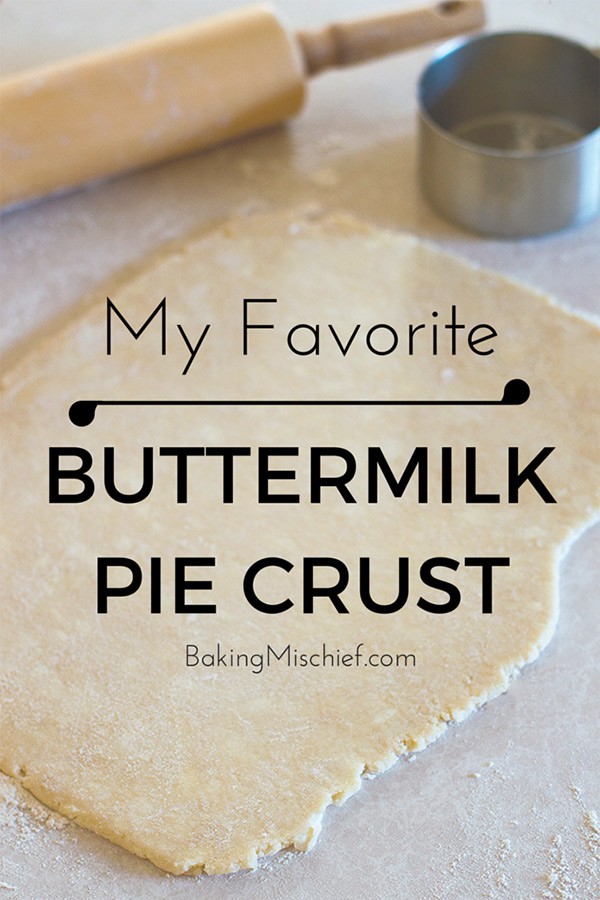 My Favorite Buttermilk Pie Crust