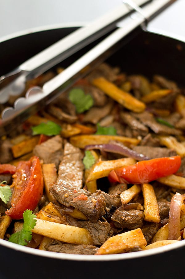 Lomo Saltado With Oven-baked Fries