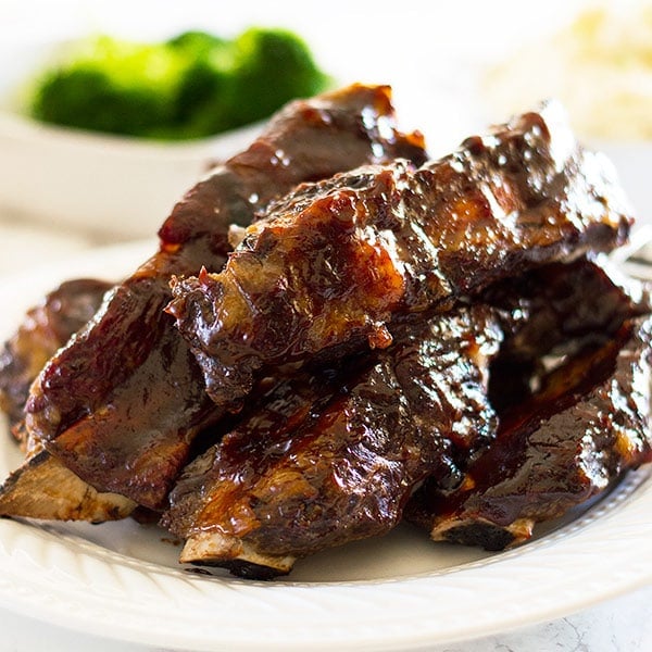 Beef shop rib tips