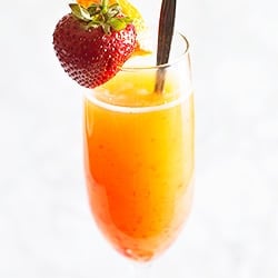 Strawberry Mimosas