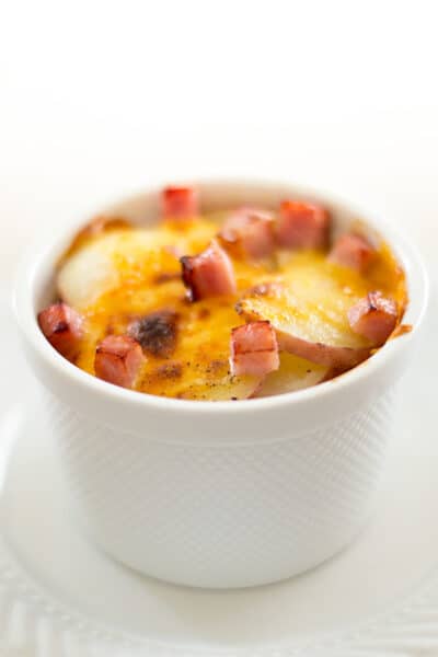 Shortcut Scalloped Potatoes for One