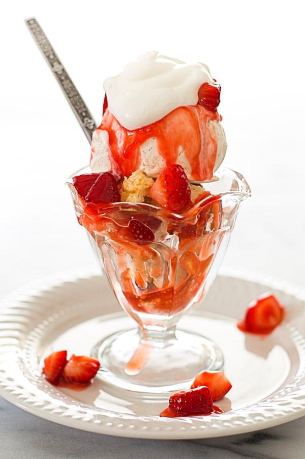 Strawberry Shortcake Sundaes For Two Baking Mischief