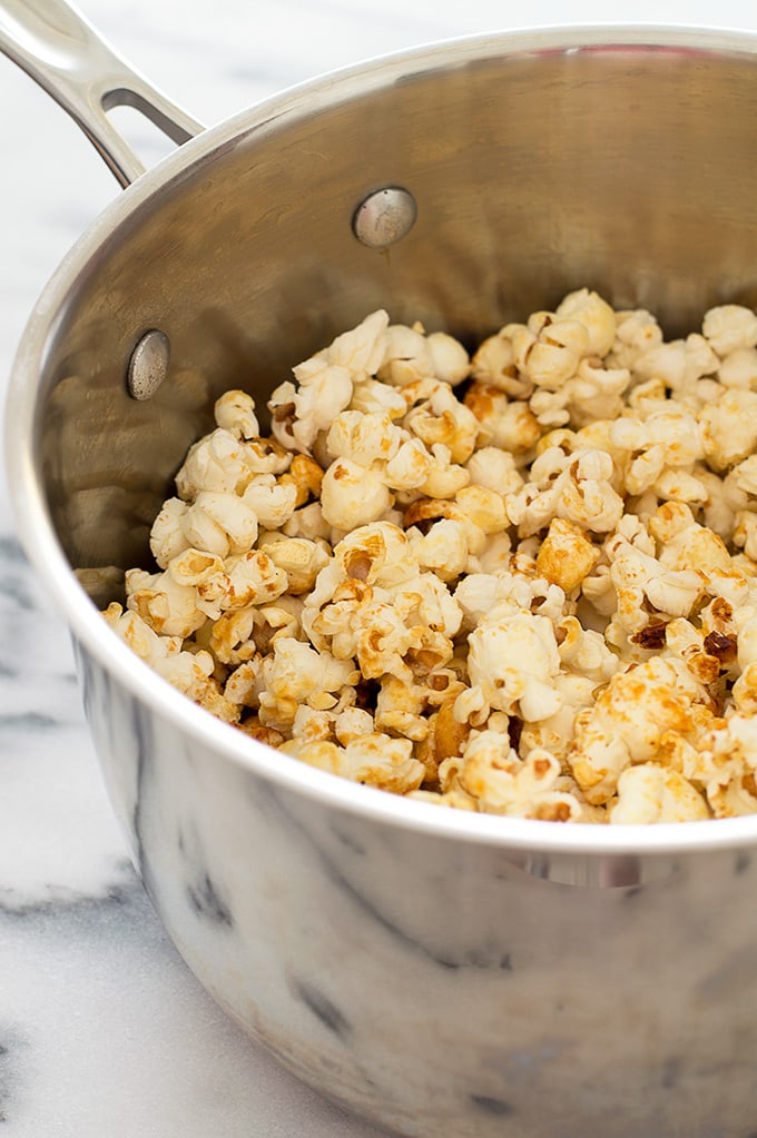 Easy Homemade Kettle Corn - Baking Mischief