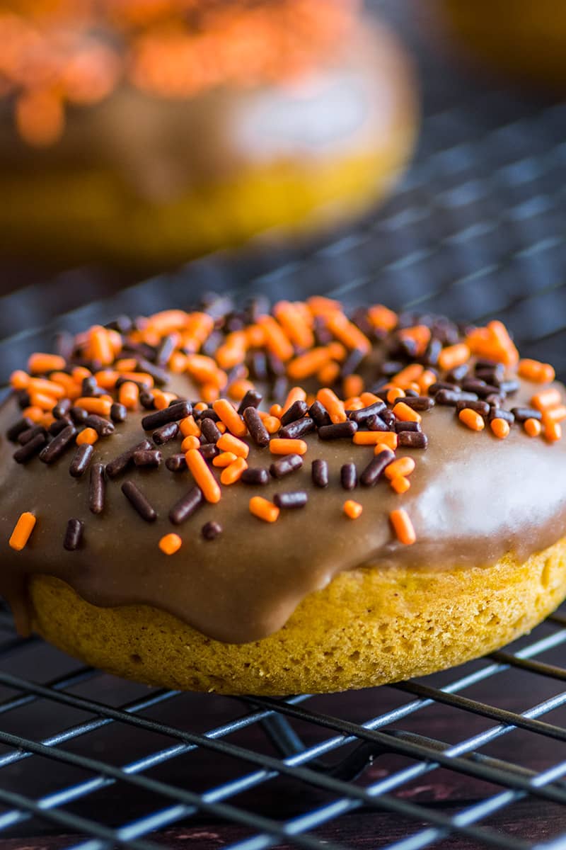 Pumpkin Donuts with Maple Glaze Baking Mischief Pumpkin Donuts with Maple Glaze Baking Mischief