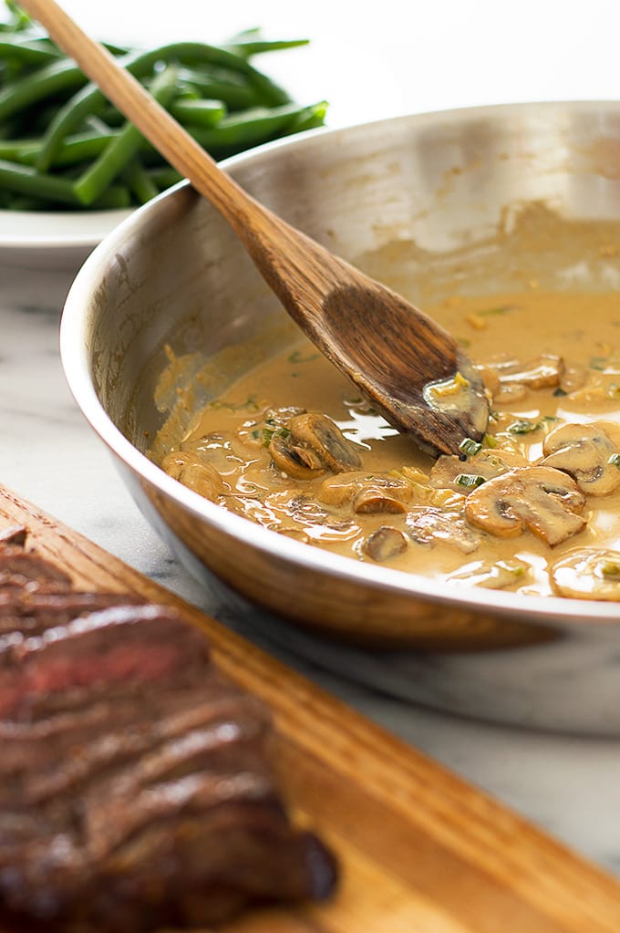 Quick and Easy Broiled Steak With Mustard Sauce Baking Mischief