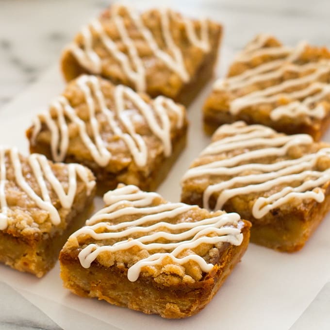 Small Batch Shortbread Pumpkin Pie Bars Baking Mischief