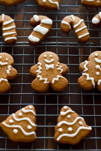 Small-batch Gingerbread Cookies With Faux Royal Icing
