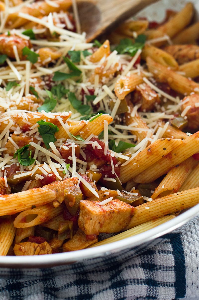 Easy Pasta Primavera For Two - Baking Mischief