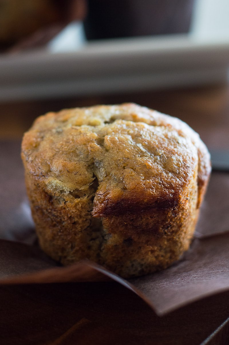 One Banana, One Bowl Small-batch Banana Muffins - Baking Mischief