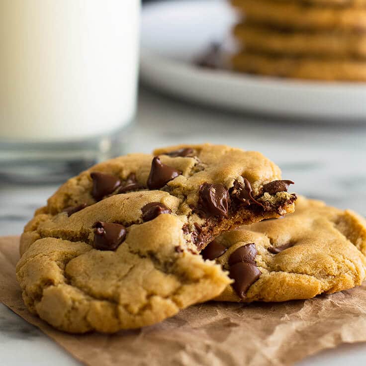 No-chill Small-batch Chocolate Chip Cookies - Baking Mischief