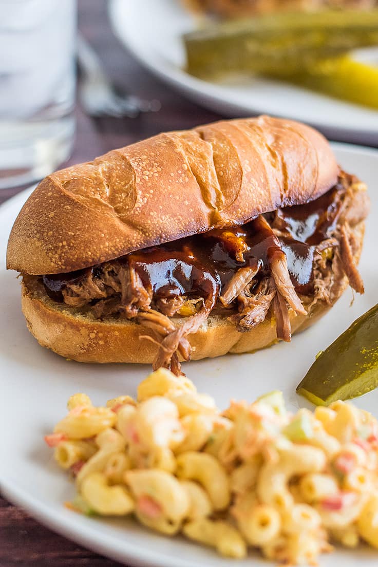 Slow Cooker Tri Tip Sandwiches Baking