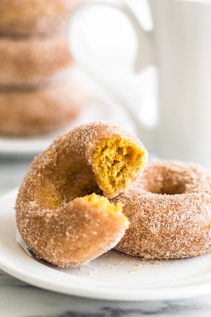 Baked Mini Donuts with Cinnamon Sugar - Cooking Classy