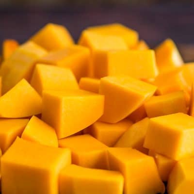 How to Cut Butternut Squash, a quick and simple tutorial. | #CookingTutorials |