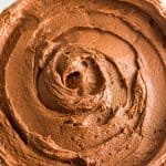 All you need is a few pantry staples to make this super chocolaty and delicious Small-batch Chocolate Frosting. | #frosting | #chocolate |