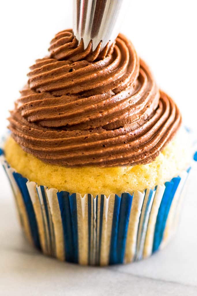 Small Batch Chocolate Frosting Baking Mischief