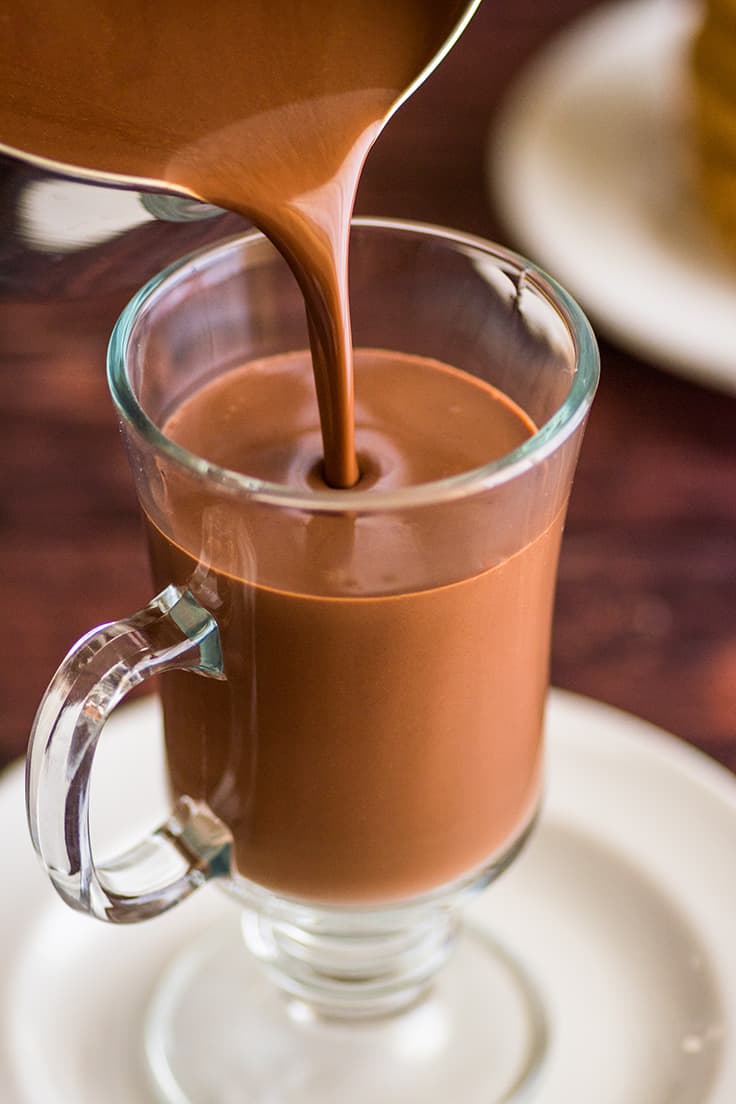 Steamed Hot Chocolate - The Best Hot Chocolate Imaginable