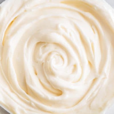 Small-batch Cream Cheese Frosting - Baking Mischief