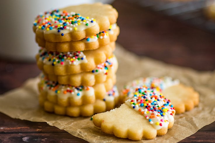 Small Batch Shortbread Cookies Baking Mischief