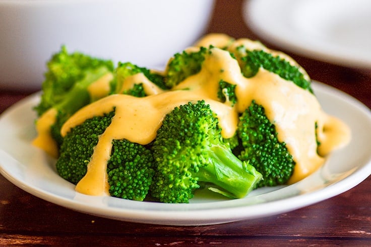 how do i make cheese sauce for broccoli