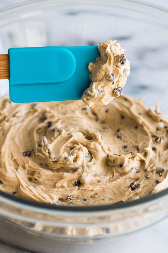 Small batch cookie dough frosting baking mischief