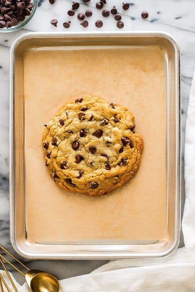 One Chocolate Chip Cookie for Two (Three Ways)