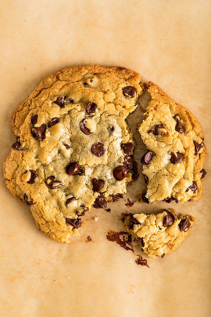 One Yolk Chocolate Chunk Cookies