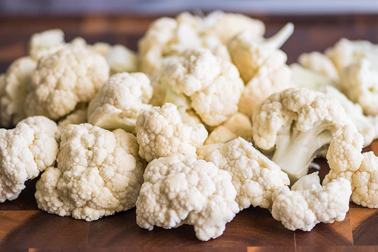 how do i make cheese to go on steamed cauliflower