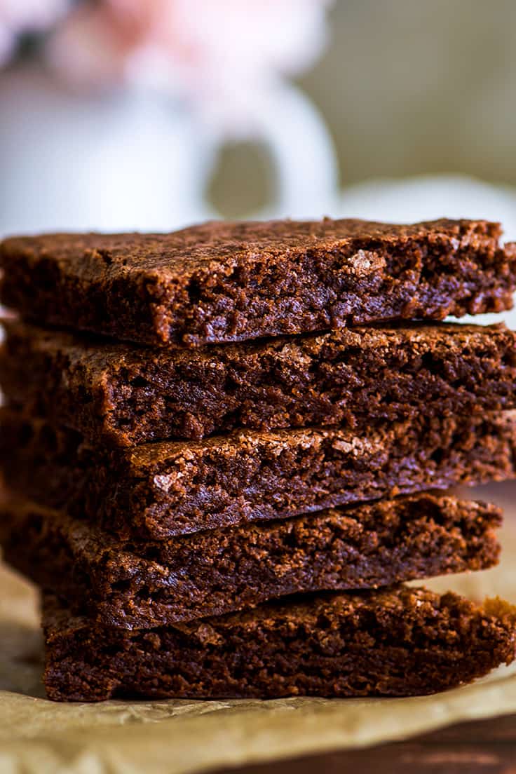 Small Batch Brownies (Loaf Pan Brownies) - Homemade In Kitchen