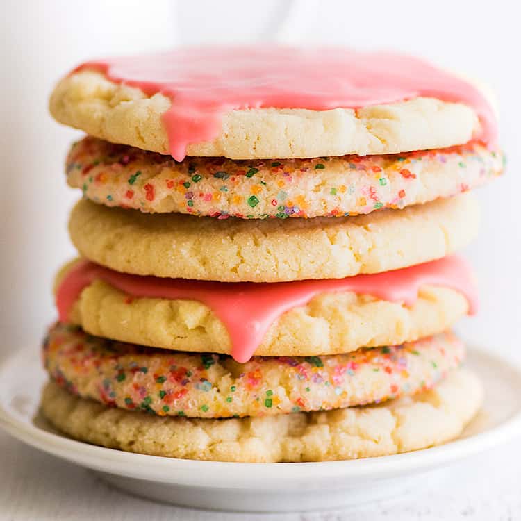 Easy Sugar Cookies (Small Batch) - Dessert for Two