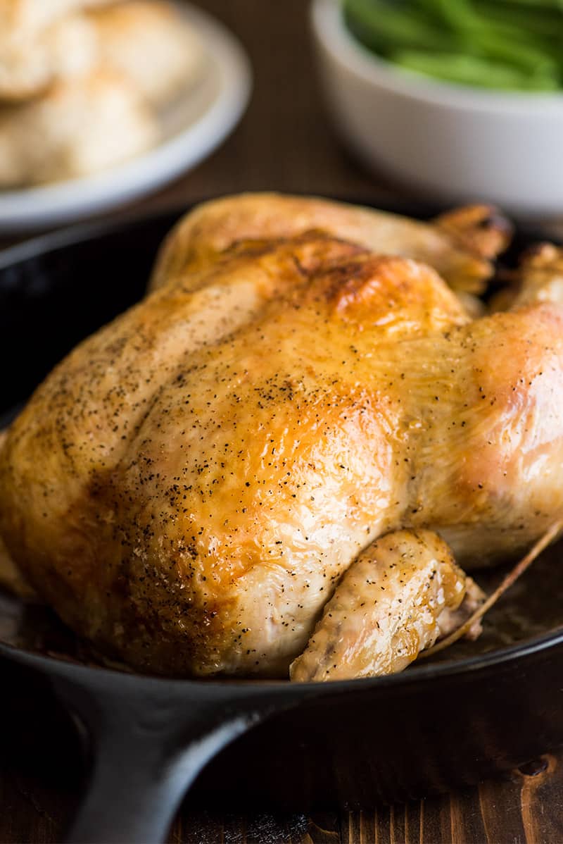 How Long To Roast A Chicken At 350 - Lemon Roast Chicken (Easy Recipe ...