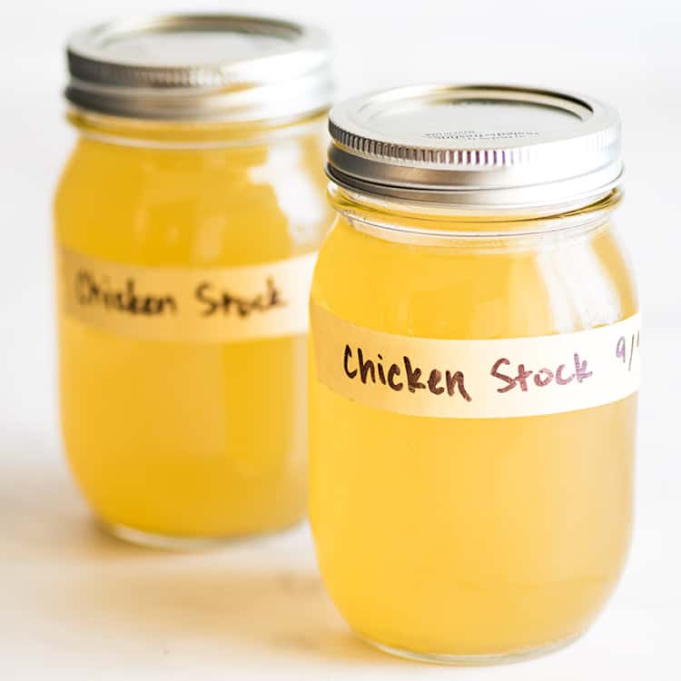 How to Make Chicken Stock - Baking Mischief