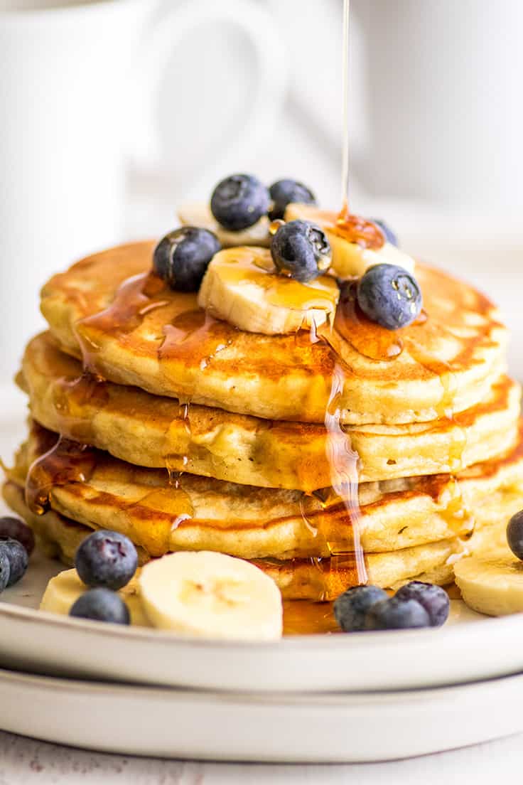 Easy Banana Pancakes for Two Baking Mischief