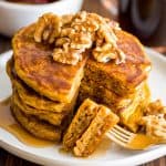 Pumpkin Pancakes for Two